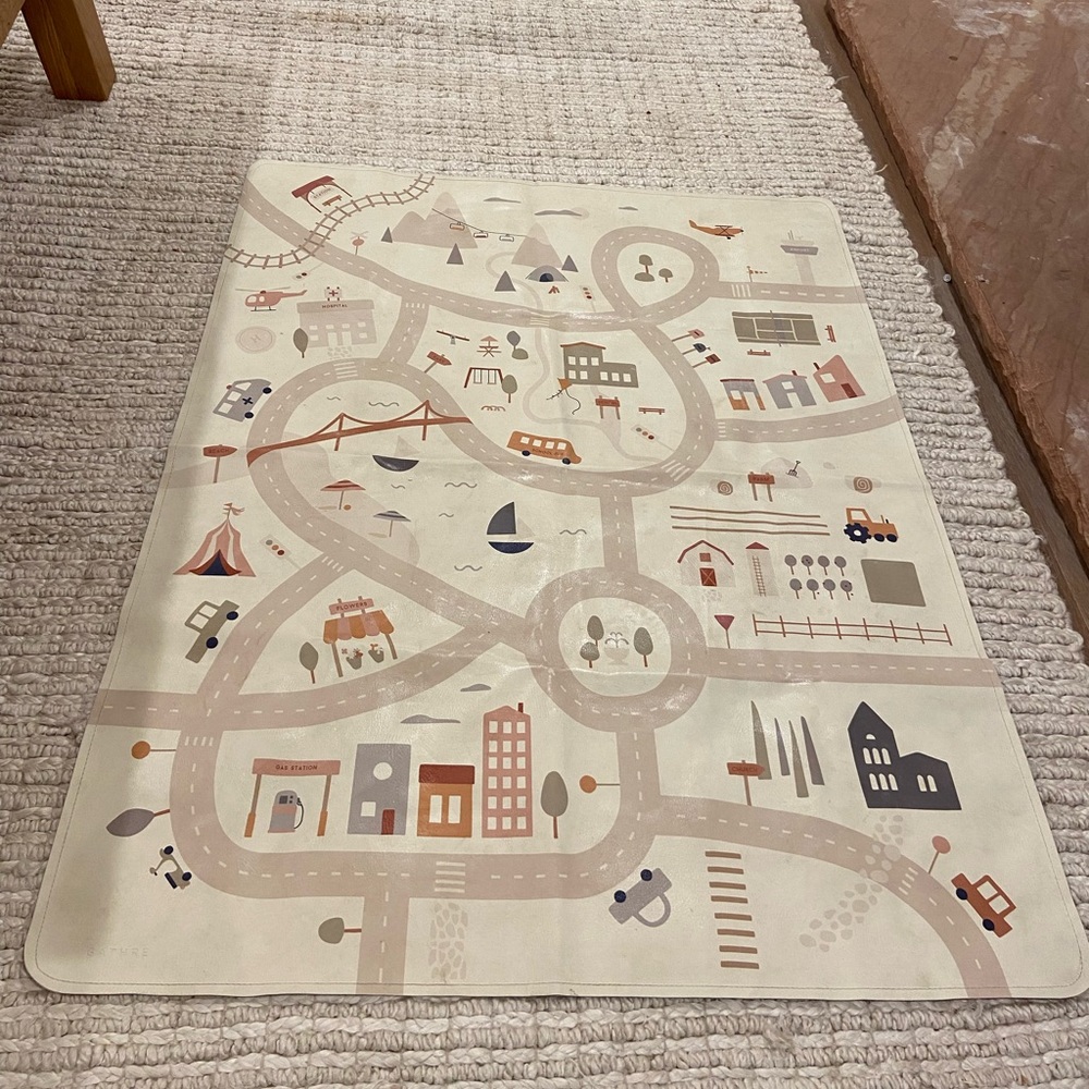Gather mini+ mat in boulevard